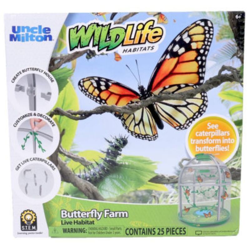 Uncle Milton Butterfly Farm Habitat Buy at Best Price from Mumzworld