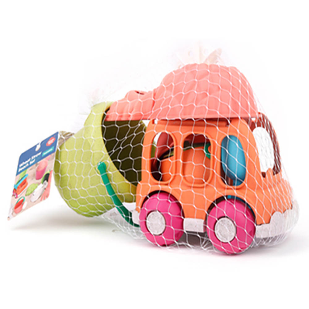 Rollup Kids Beach Toy Car Set 8pcs Buy at Best Price from Mumzworld