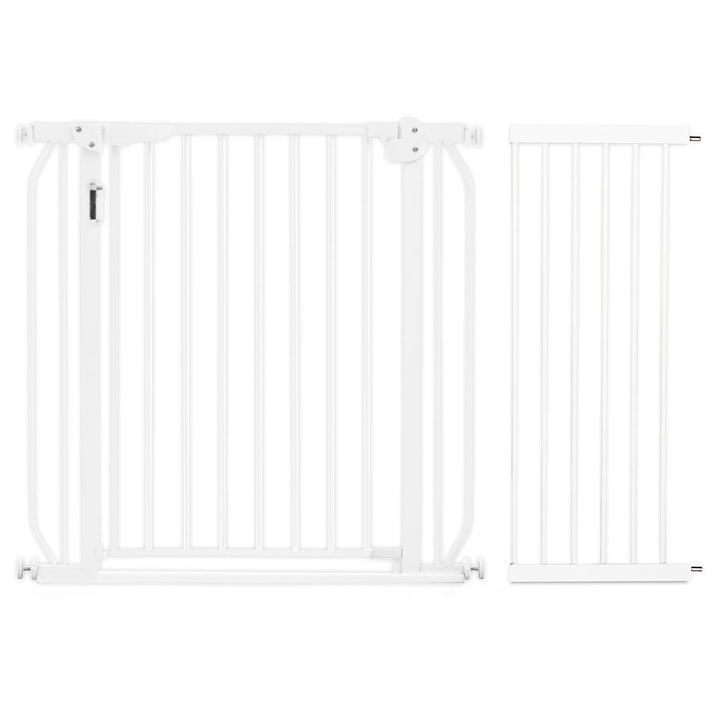 White metal sales baby gate