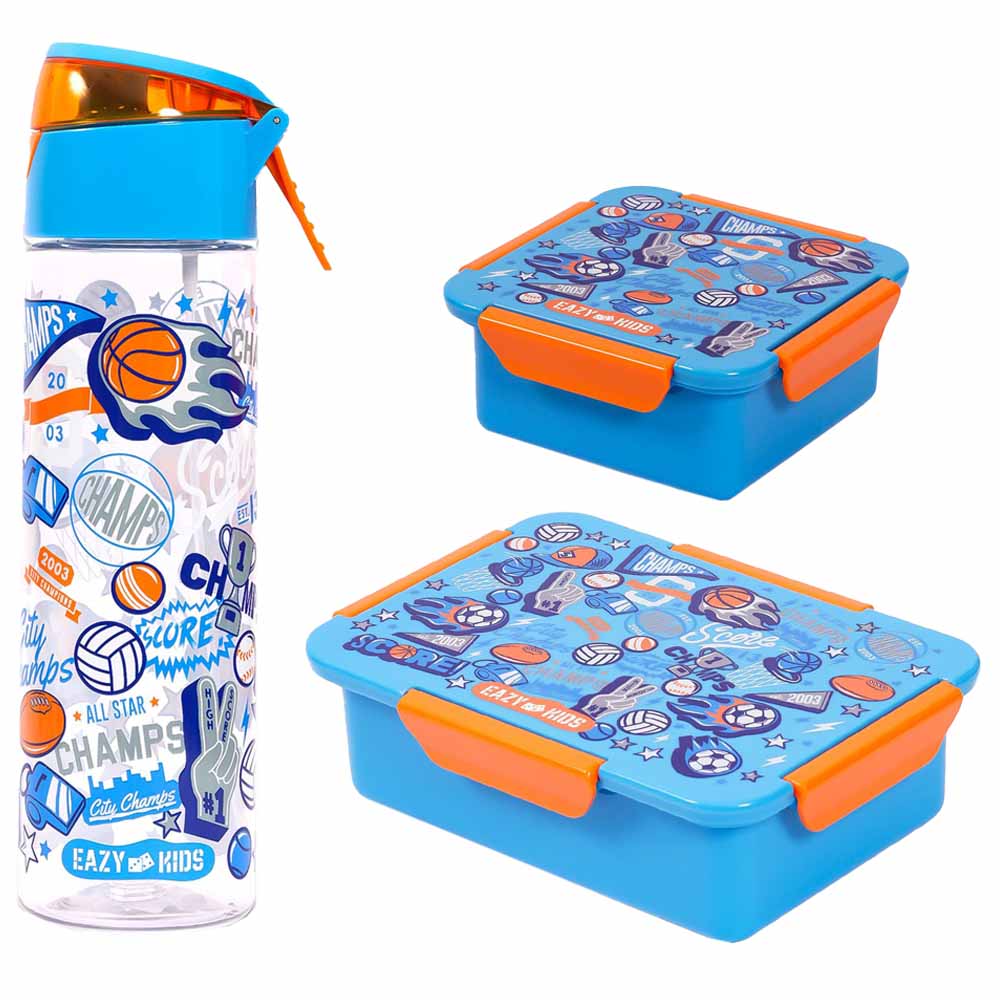 Kids lunch box with store bottle