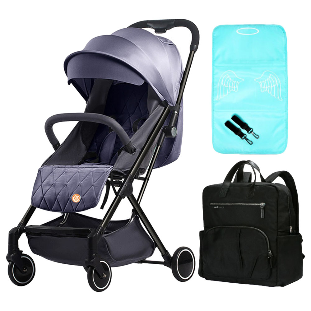Teknum SLD Stroller Manhattan Diaper Bag Bundle Grey Buy at Best