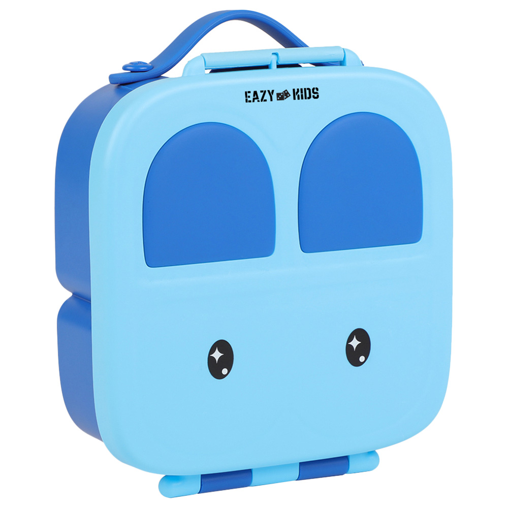 Eazy Kids Bento Lunch Box W Handle Blue eazy-kids-bento-lunch-box-w-handle-blue