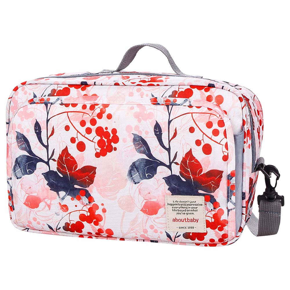 Little Story Baby Diaper Changing Clutch Kit Floral Pink Buy at