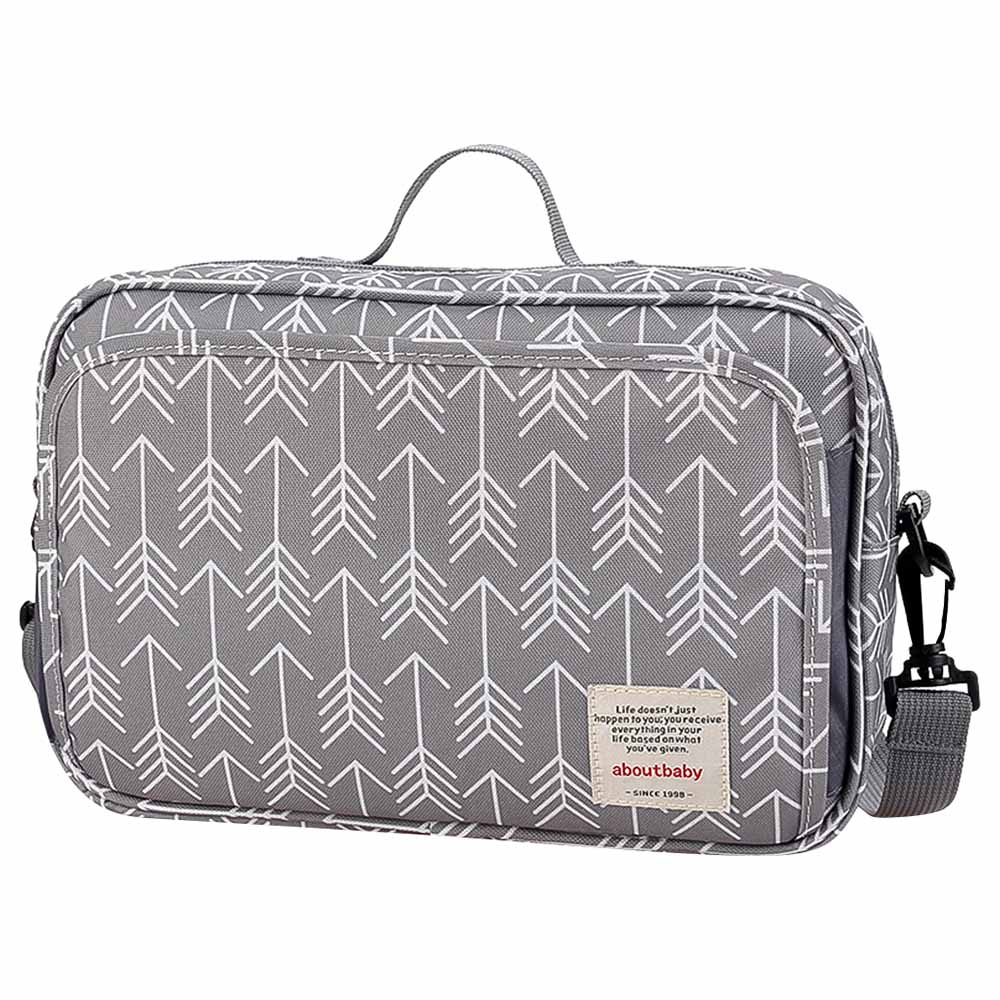 Little Story Baby Diaper Changing Clutch Kit Melange Grey Buy at