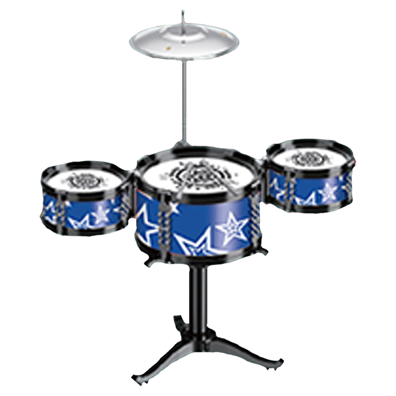 Little Story - Kids Drum Set Musical Instrument - Blue