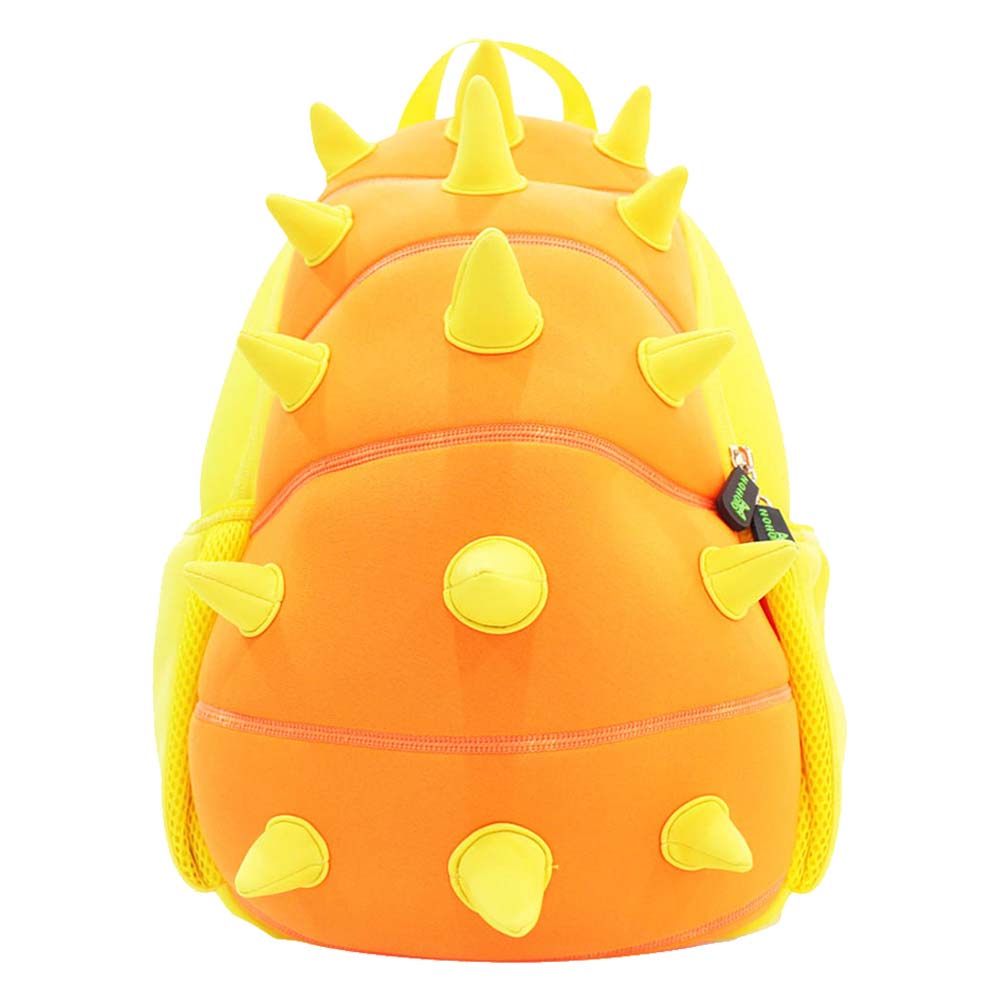 Nohoo Jungle Spiky Dinosaur Backpack Orange
