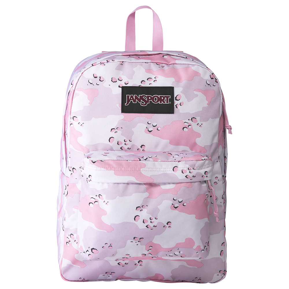Jansport black clearance label superbreak backpack