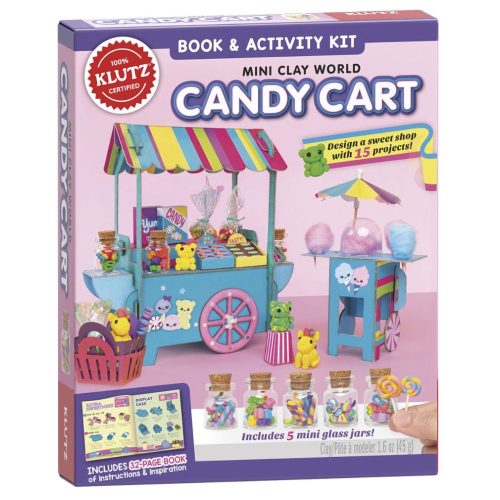 Mini Clay World Candy Cart