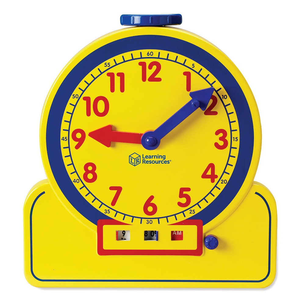 Learning Resources The Primary Time Teacher Clocks Buy at Best
