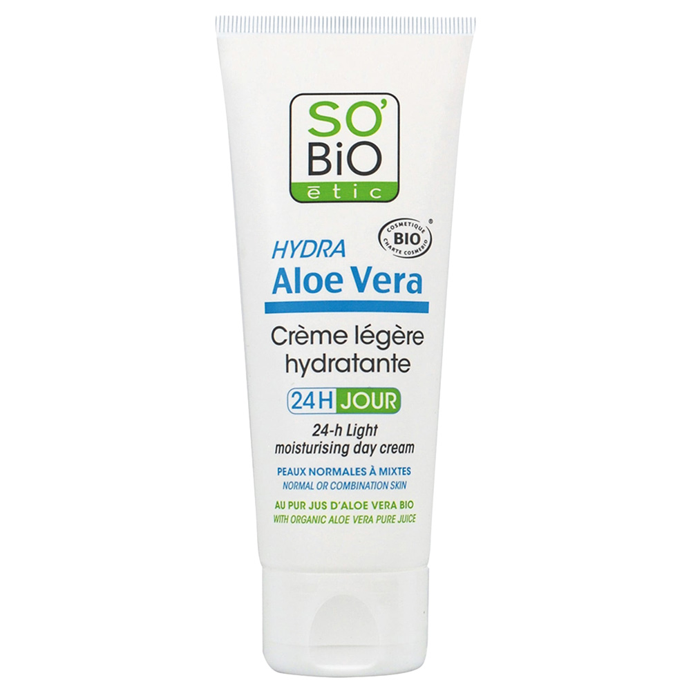 SO'BiO étic Mizellenwasser Aloe Vera – 200 Ml, Für Sensible Haut, Beruhigend & Hydratisierend