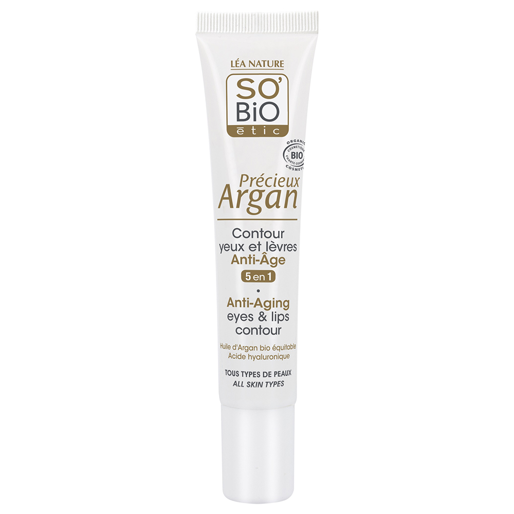 So Bio Organic Argan Oil Eyes & Lips Contour 15ml