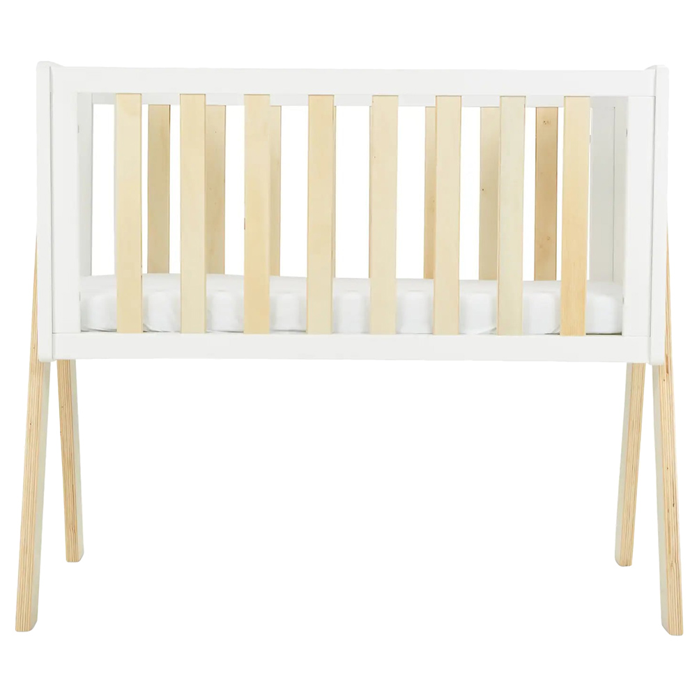 Baby Elegance Mila Crib White/Natural (Exclusive)