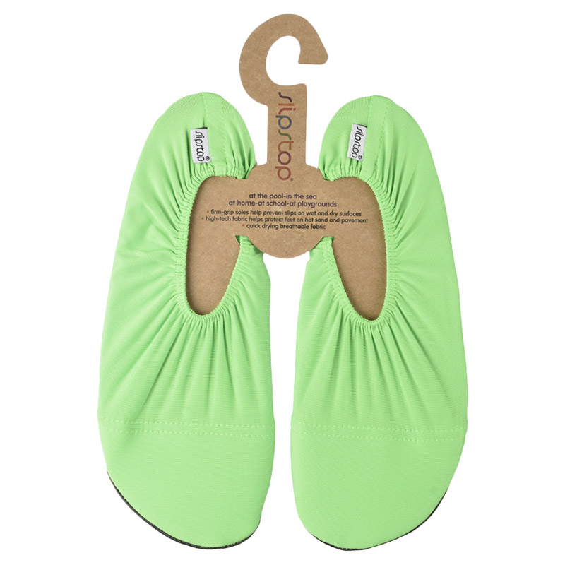 Slipstop AntiSlip Shoes Neon Green Buy at Best Price from Mumzworld