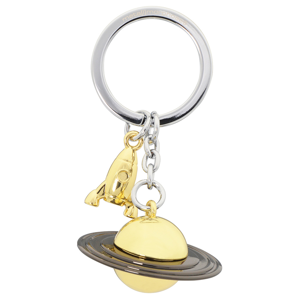 Metamorphosis Key Rings Buy Metalmorphose - Saturn & Rocket Charm Keyring in UAE | Mumzworld