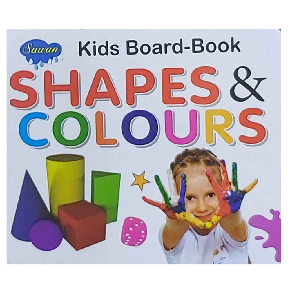 Buy Sawan Kids Board Book - Shapes + Colour in KSA | Mumzworld
