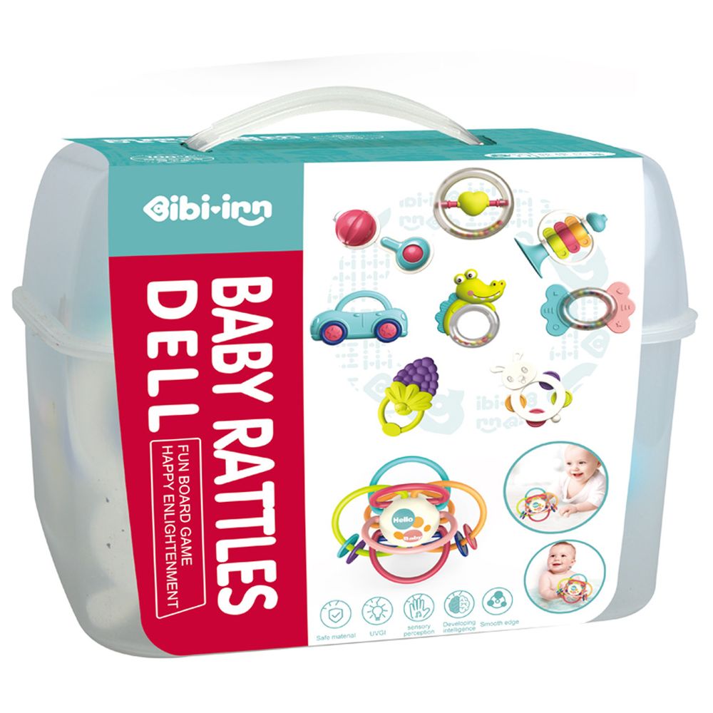 إيبيإيرن مجموعة خشخيشات أطفال عدد 9