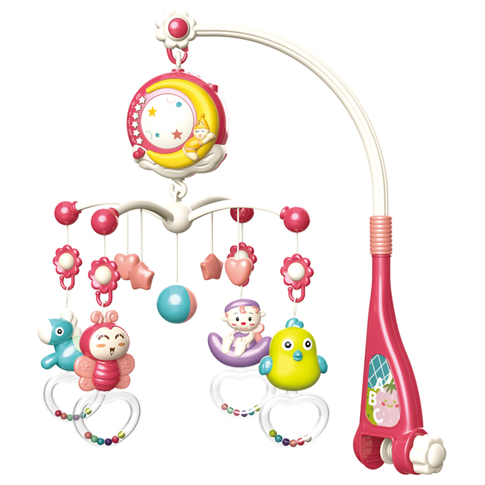 Bibi Irn Moon Bedside Musical Bed Bell Hanging Toy Red Buy at Best Price from Mumzworld