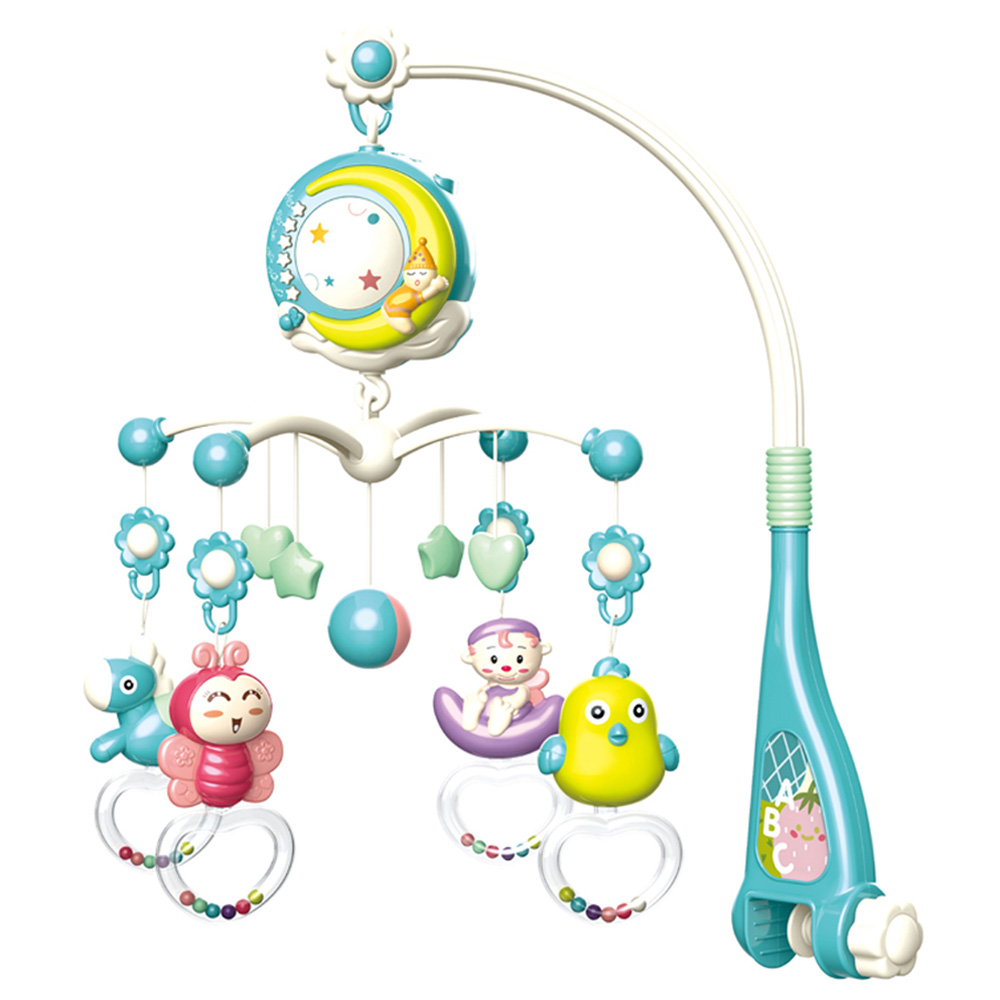 Bibi Irn Moon Bedside Musical Bed Bell Hanging Toy Green Buy at Best Price from Mumzworld