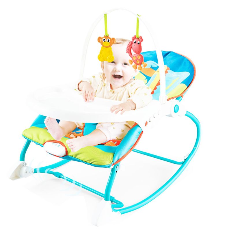 Kehongsheng 2in1 Baby Toddler Rocker Dining Chair Blue Buy at