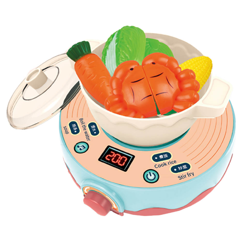 Stem MultiFunctional Electric Hot Pot Toy W/ Sound & Music