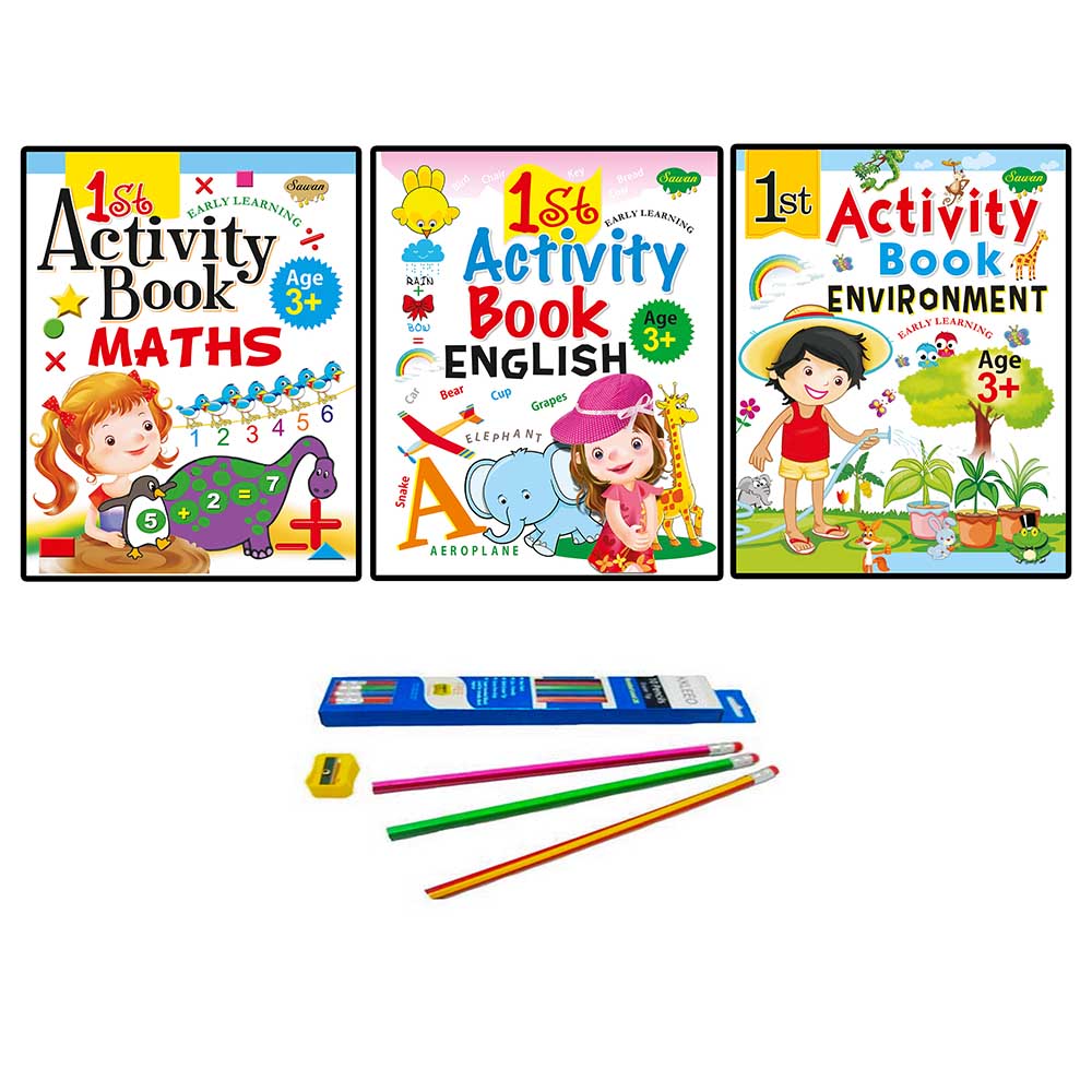 My First Learning Activity Book Set Buy at Best Price from Mumzworld