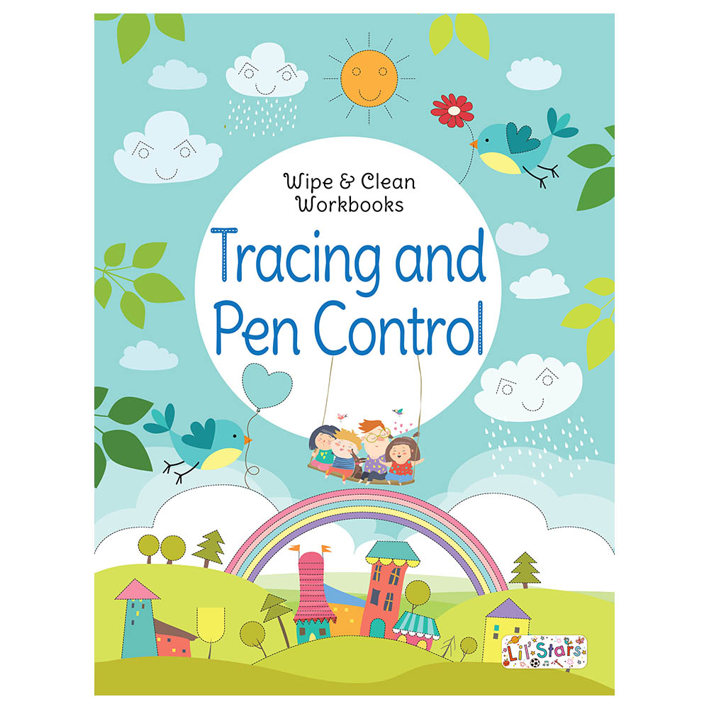 Wipe & Clean Workbook Tracing & Pen Control