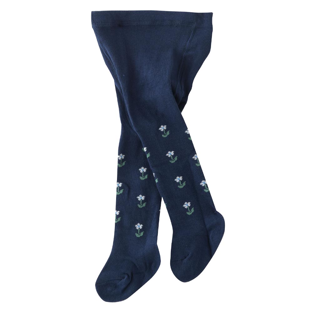 Girls discount navy tights