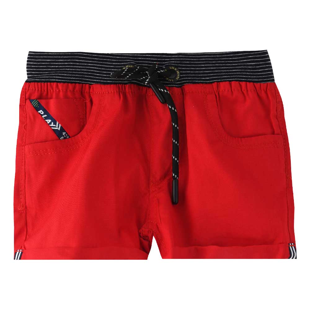 Red baby online boy shorts