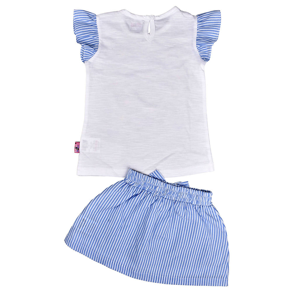 Women's BeBe Top + Skirt Set