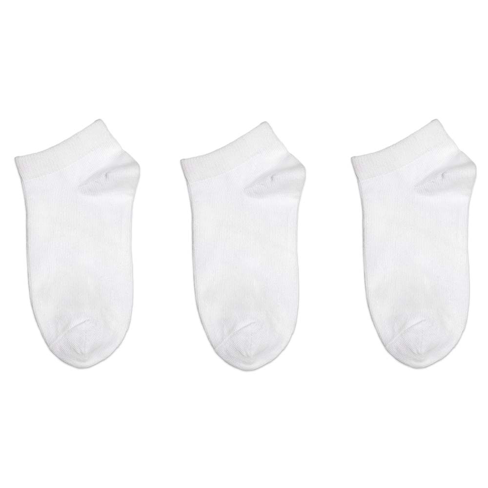 Genius Boys Trainer Socks Pack Of 3 White
