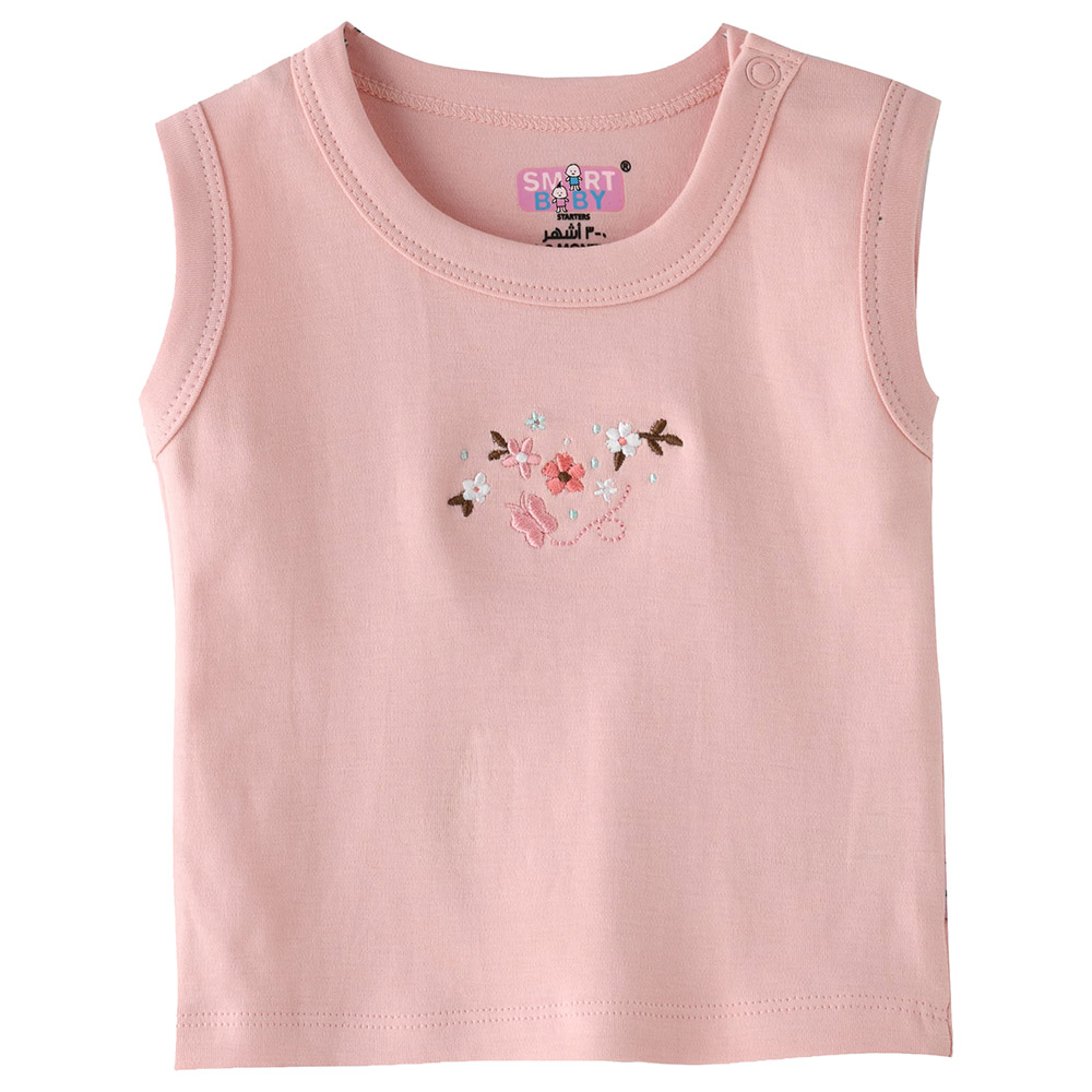 Smart Baby Baby Girl Vest Pink