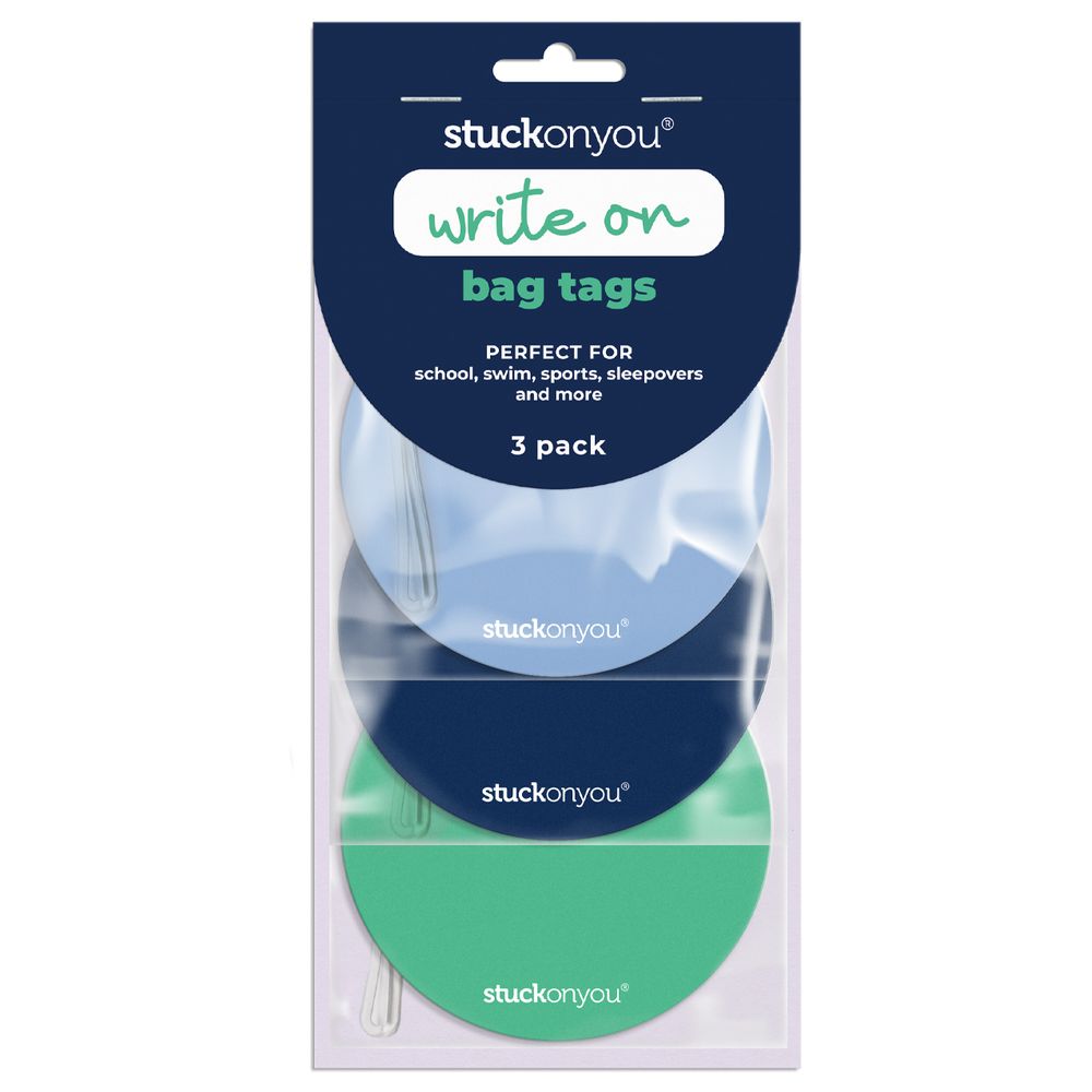 Stuck On You - Ocean Bag Tags Pack of 3