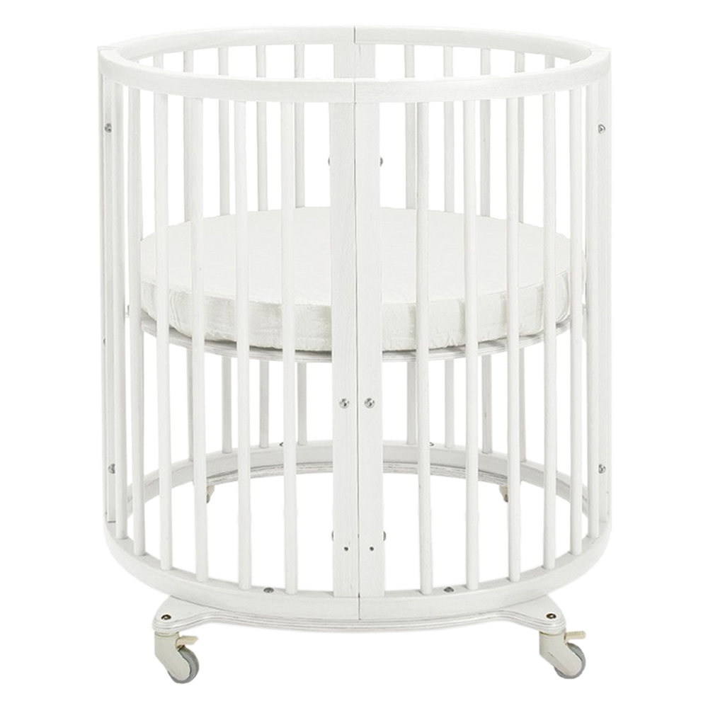 Oval baby discount crib
