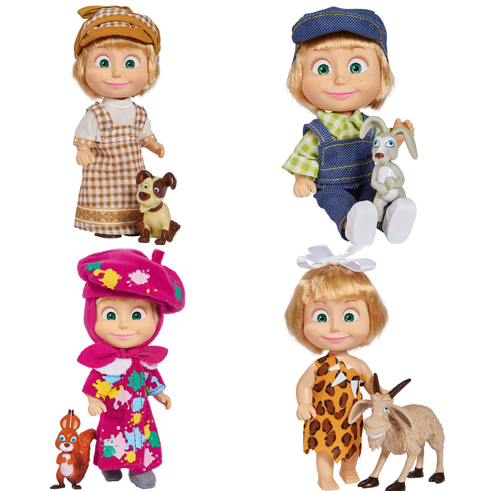 Masha animal sale set