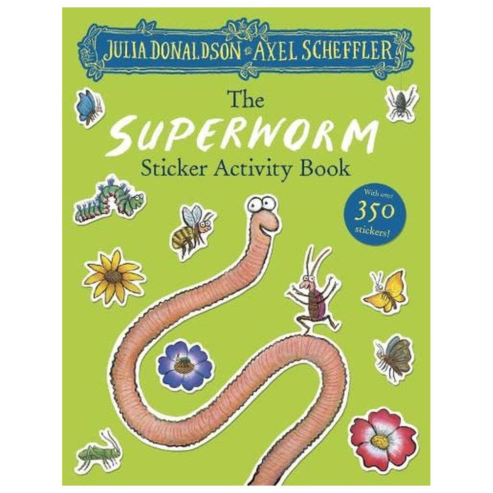 Superworm Buy The Superworm Sticker Book in UAE | Mumzworld