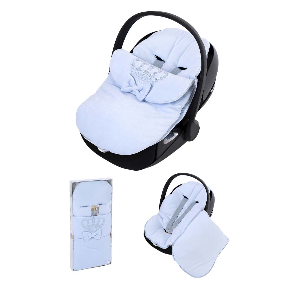 Sofija Car Seat Cover Henry Blue Velvet