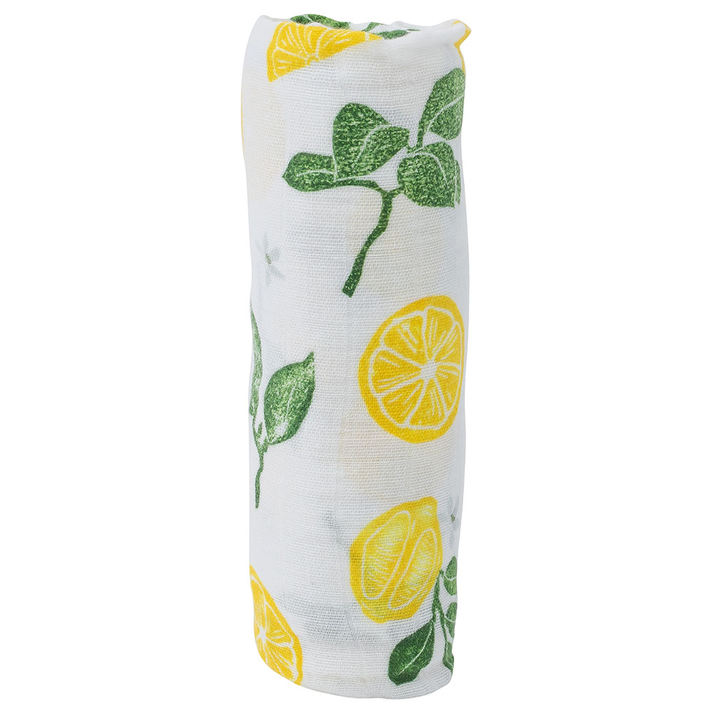 Little unicorn shop lemon swaddle
