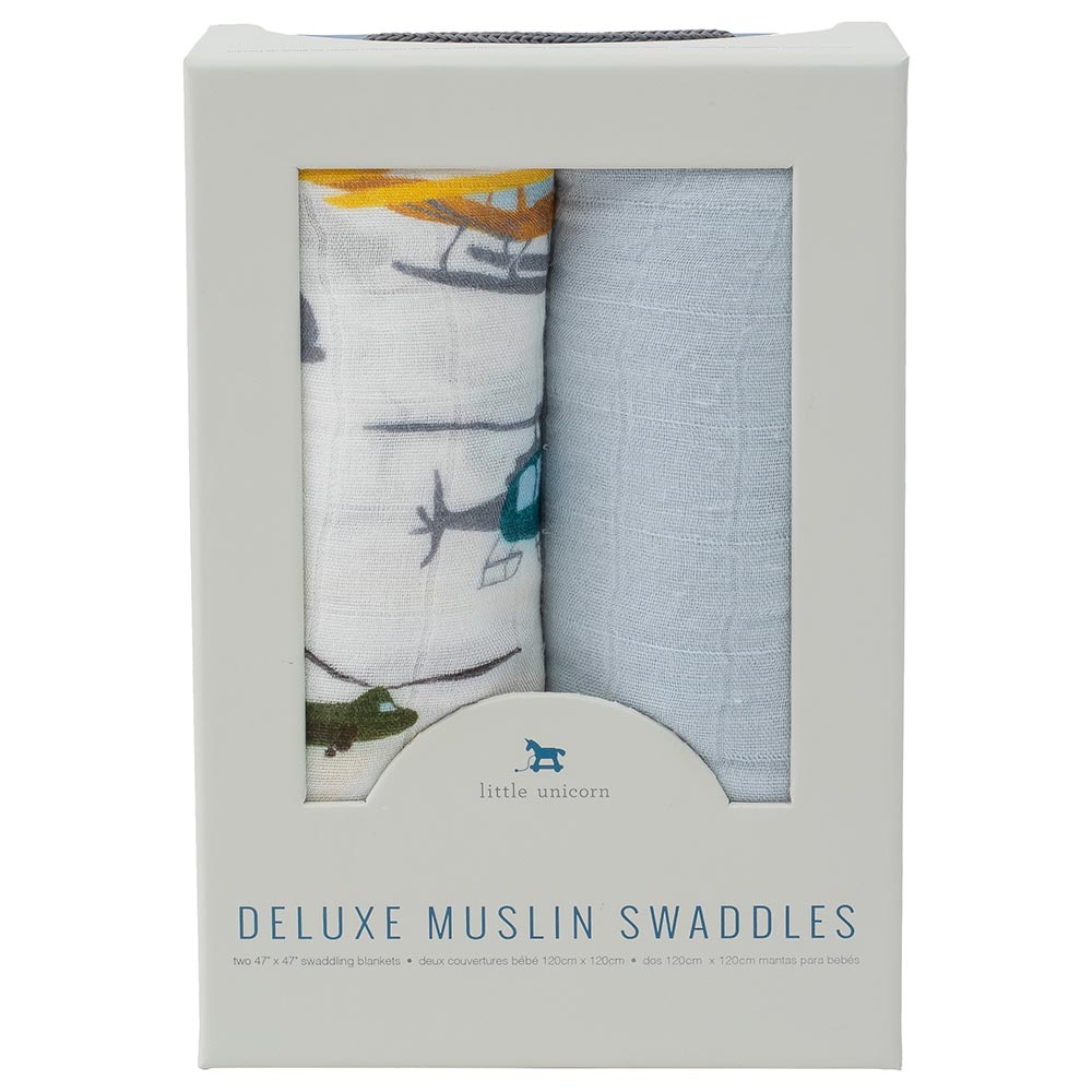 Little unicorn muslin blanket hotsell