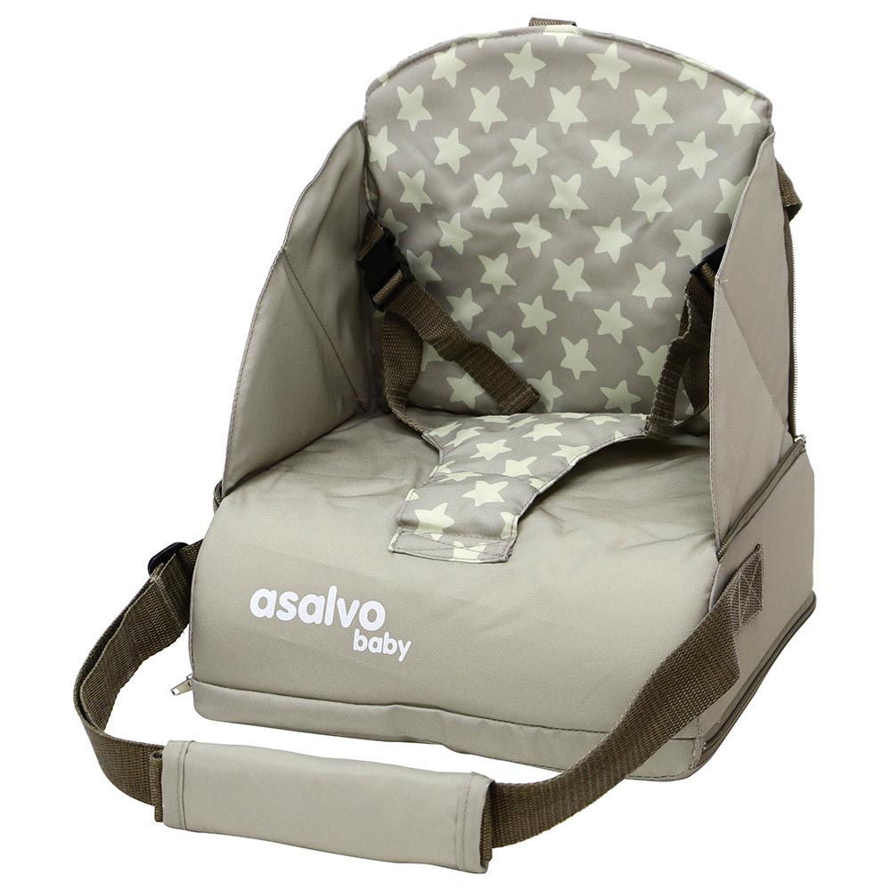 Asalvo Go Anywhere Booster Seat Star Beige Buy at Best Price from Mumzworld
