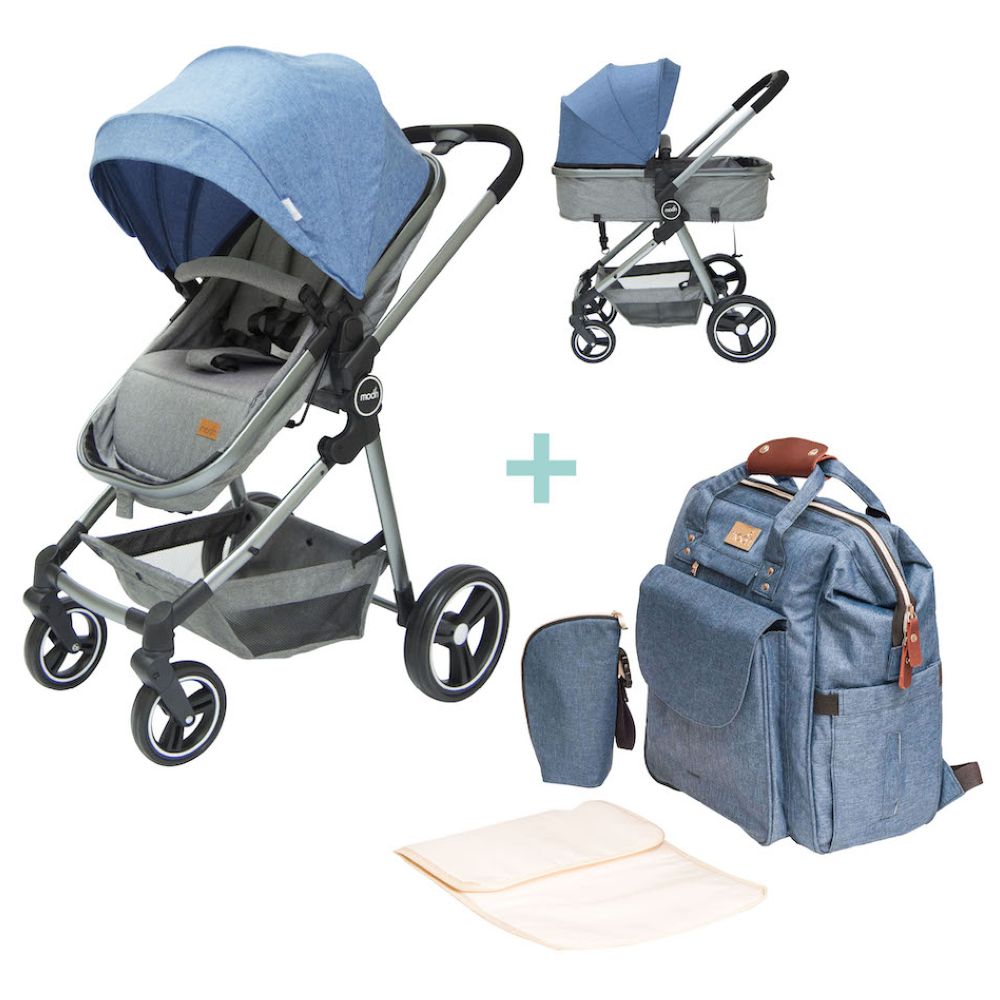 Buy Moon - Pro 2-in-1 Stroller & Moon - Denise Diaper Backpack in KSA ...