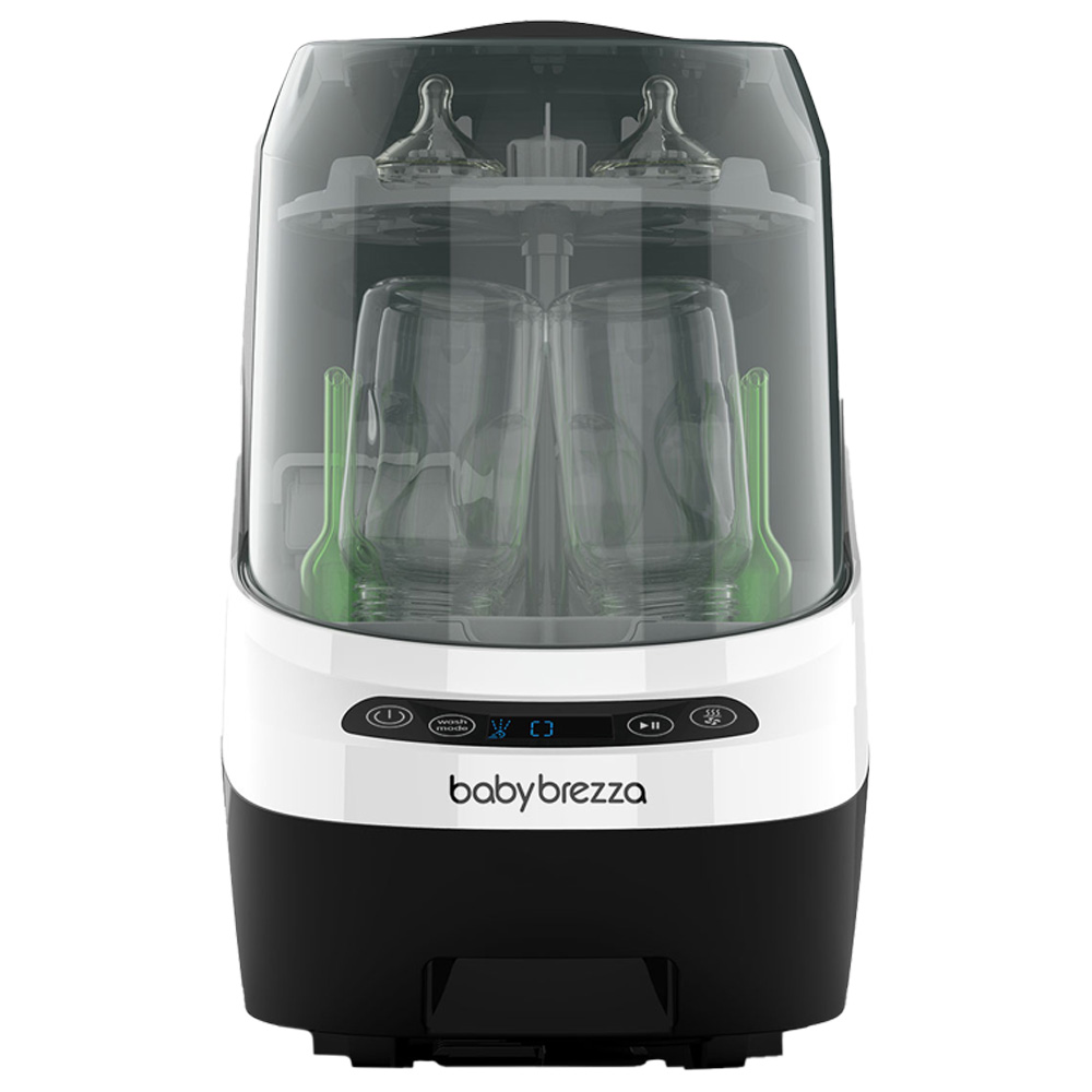 Baby Brezza Bottle washer Pro with 6 Cleaning Modes Black/White