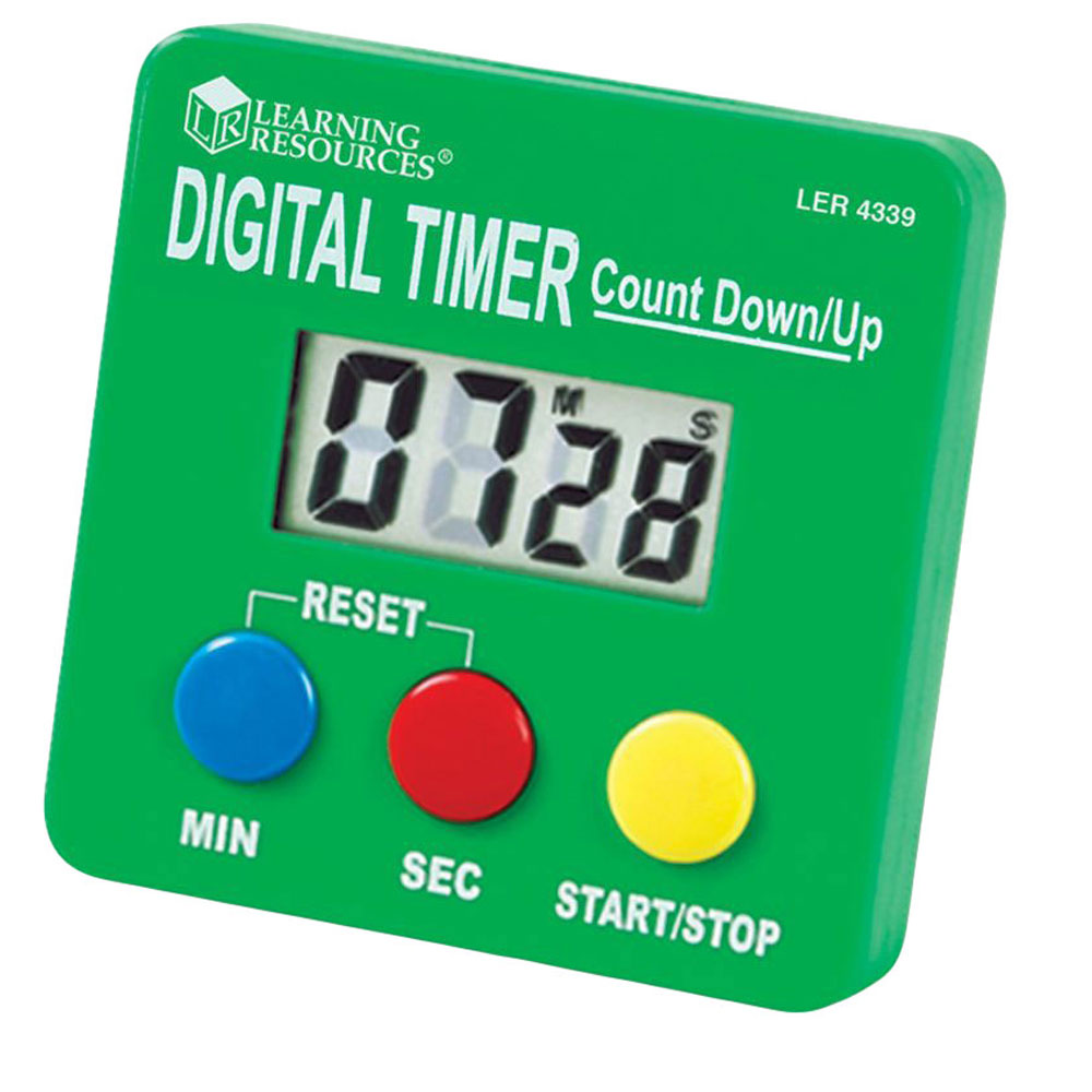 Learning Resources Digital Timer, Count Down/Up Buy at Best Price