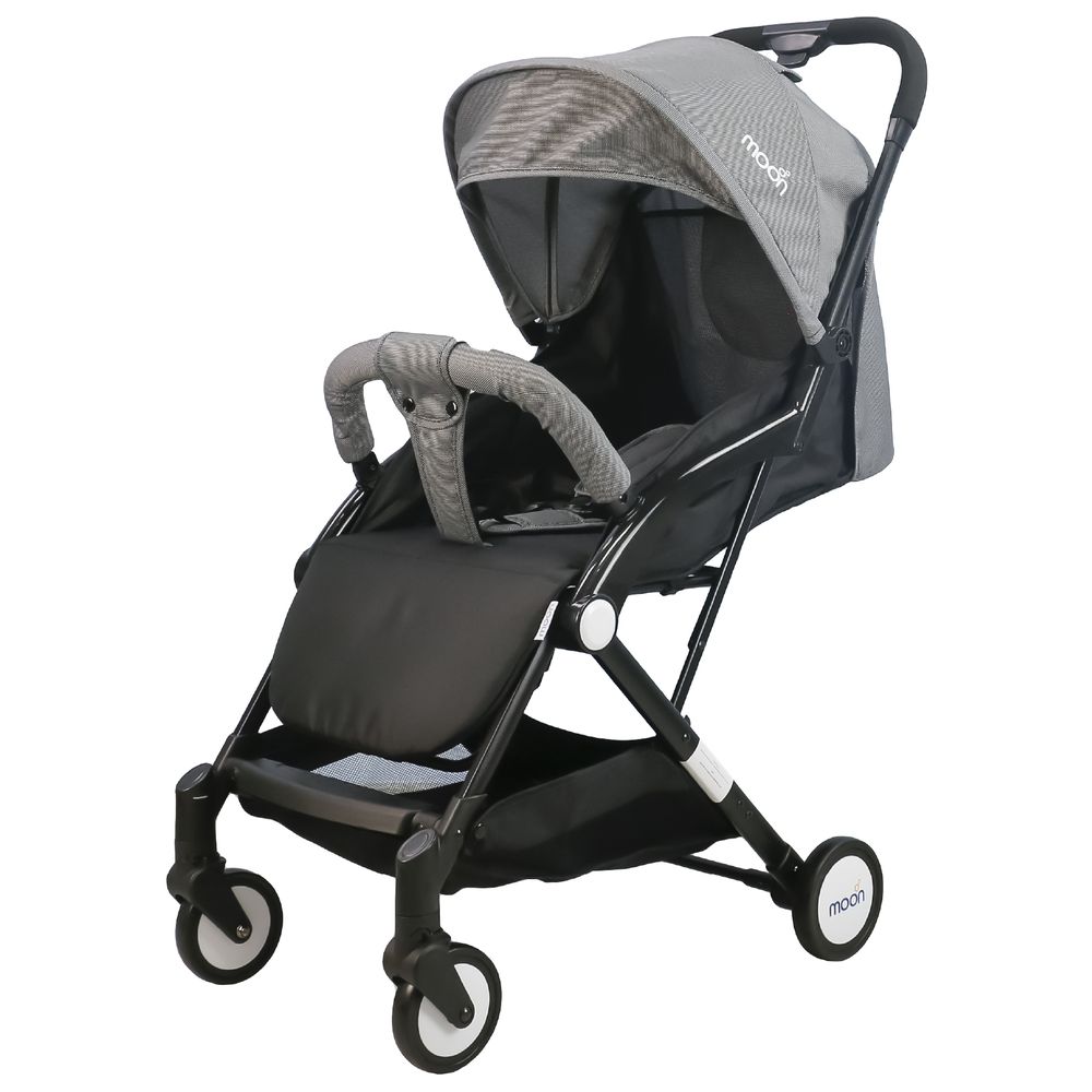 Moon Travel Lite Cabin Stroller Black Grey