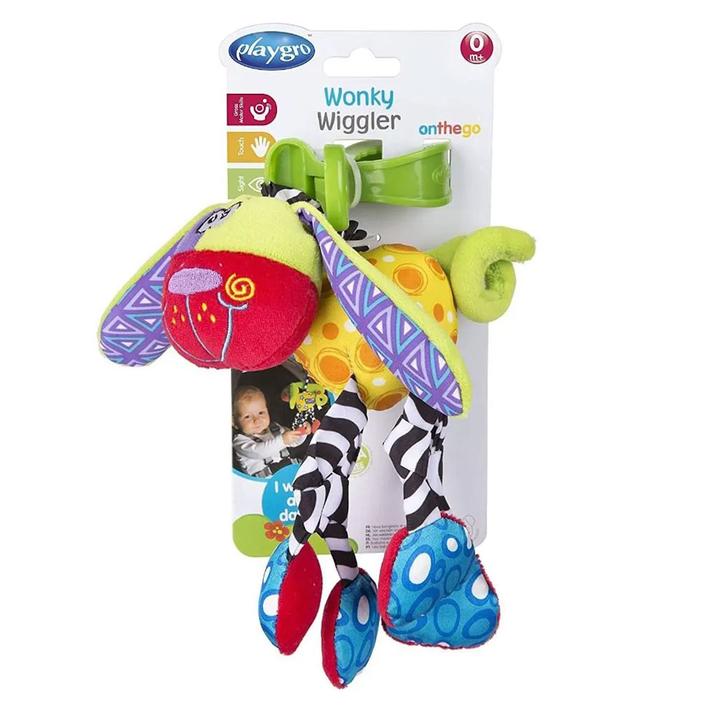 Buy Playgro Zany Zoo Wonky Wiggler - Dog in UAE | Mumzworld