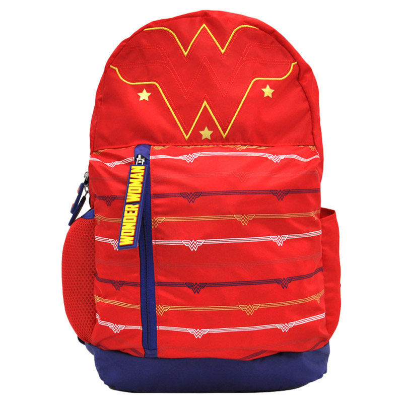 Buy Warner Wonder Woman Backpack Red in UAE Mumzworld