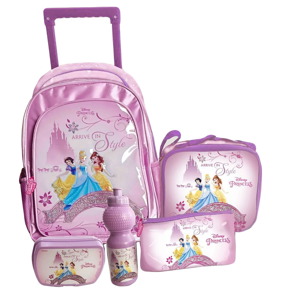 Disney Princess Arrive In Style 5in1 Trolley Backpack 18" Buy at