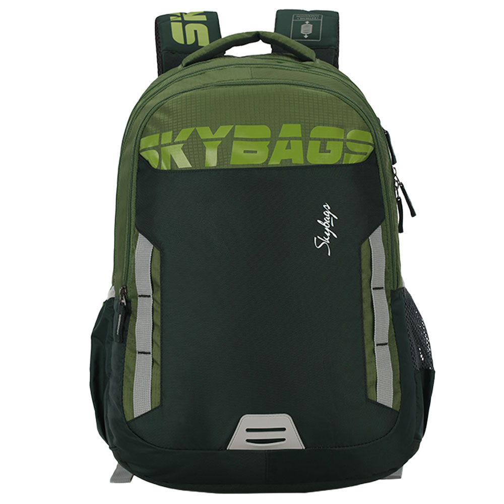 Skybags Figo Extra 02 Backpack 30L Green Buy at Best Price from Mumzworld