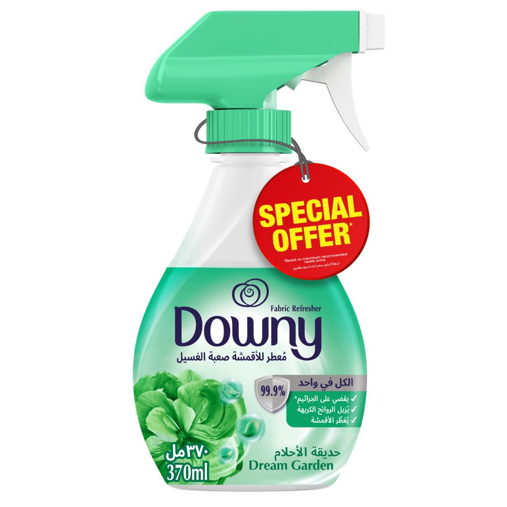 Downy Antibacterial Fabric Refresher 370ml Dream Garden