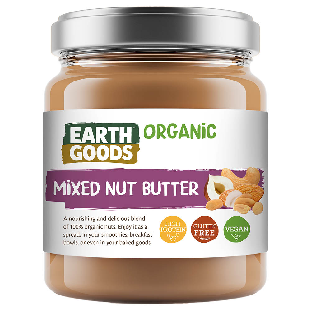 Earth Goods Organic Mixed Nut Butter 200g