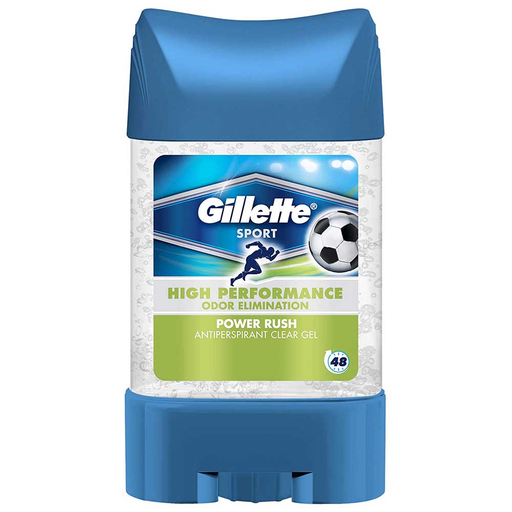 Gillette Clear Gel Power Rush Antiperspirant Deo 70ml